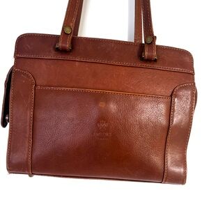 I Medici Firenze Leather Shoulder Bag - Italy